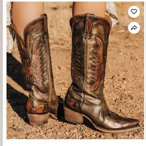 Freebird “Willie” Cowboy Boots Brand New